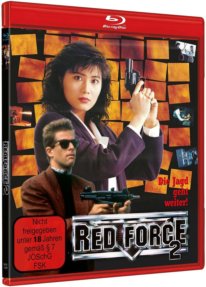 RED FORCE 2 - IN THE LINE OF DUTY 5 (Blu-Ray) - Cover B