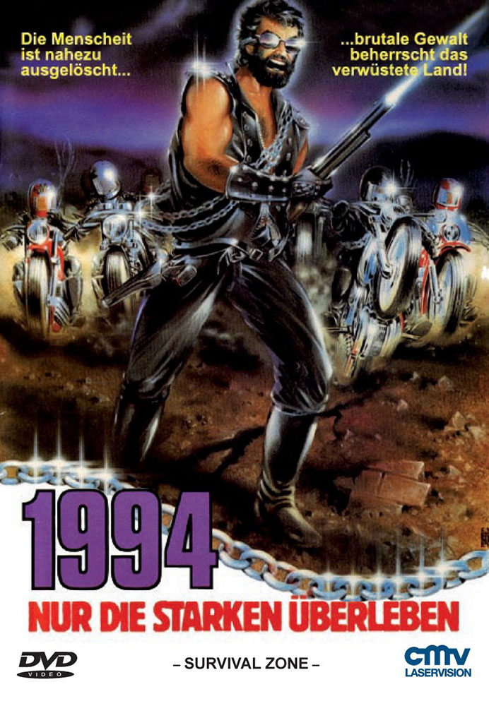 1994 - NUR DIE STARKEN ÜBERLEBEN / RUSH 2 (Double Feature) - Cover B - kleine Hartbox - Uncut