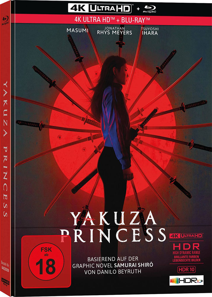 YAKUZA PRINCESS (4K UHD+Blu-Ray) - Limited Mediabook Edition - Uncut