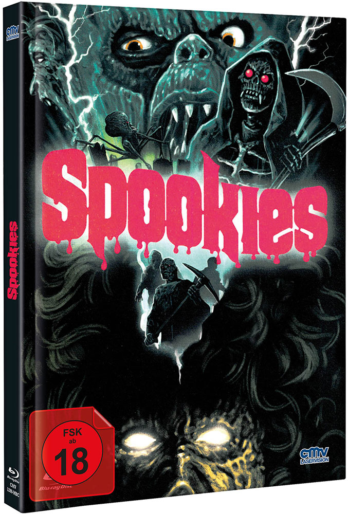 SPOOKIES - DIE KILLERMONSTER (Blu-Ray+DVD) - Cover C - Mediabook - Limited Edition
