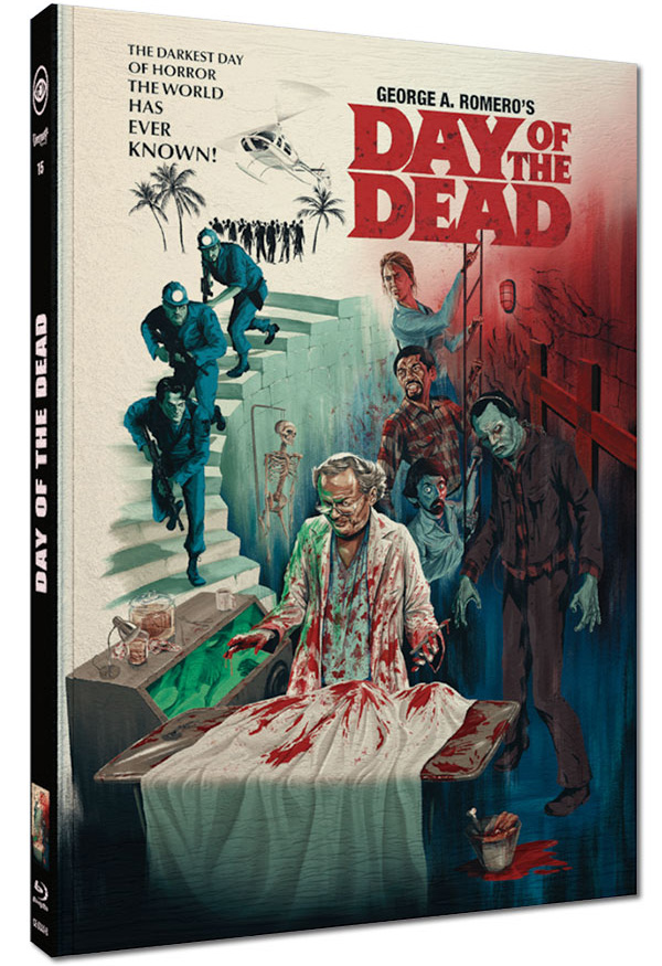 DAY OF THE DEAD (4K UHD+2Blu-Rays) - Cover B - Mediabook - Limited Edition - Uncut