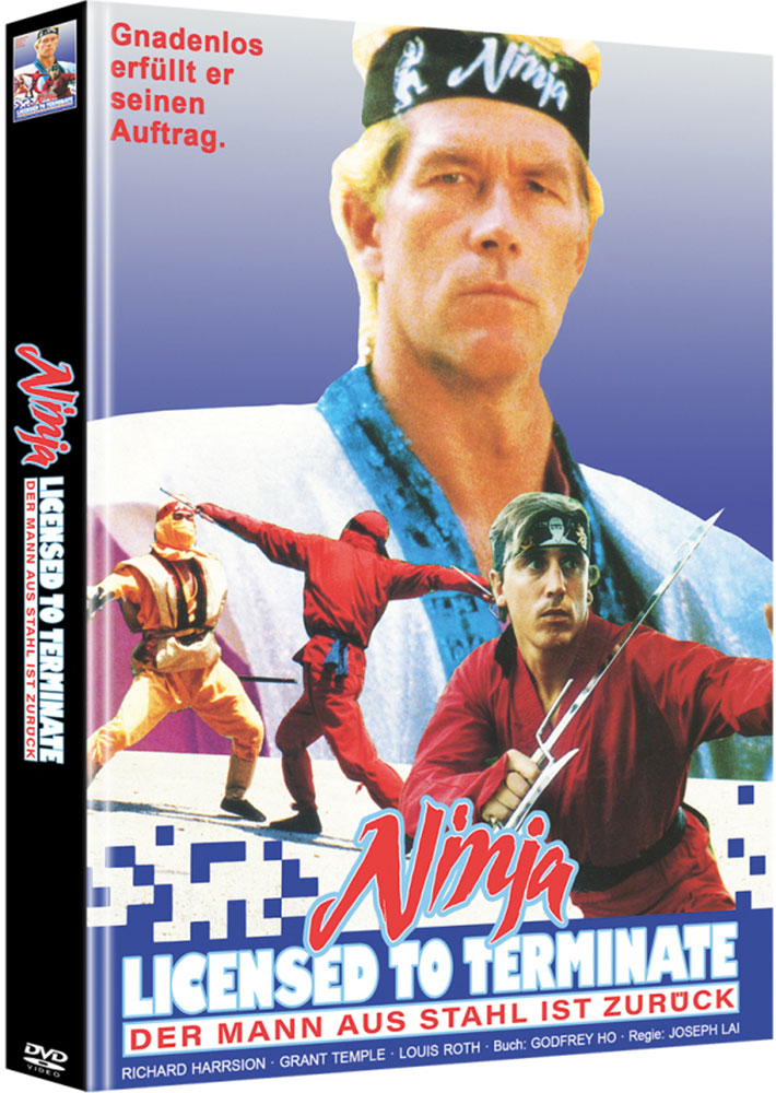 NINJA - LICENSED TO TERMINATE (2DVD) - Cover C - Mediabook - Limited 77 Edition