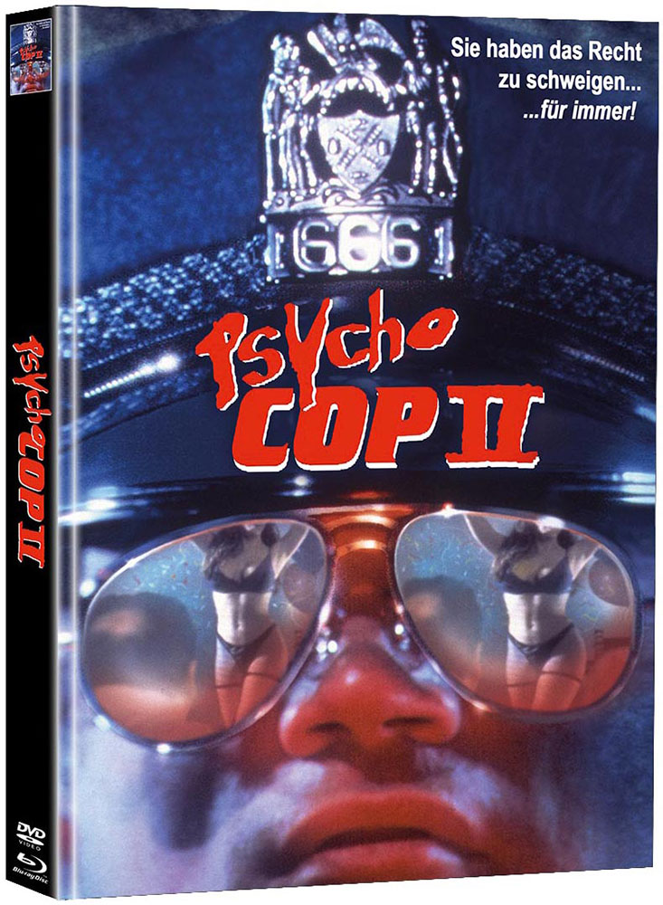 PSYCHO COP 2 (Blu-Ray+DVD) - Cover C - Mediabook - Limited 111 Edition