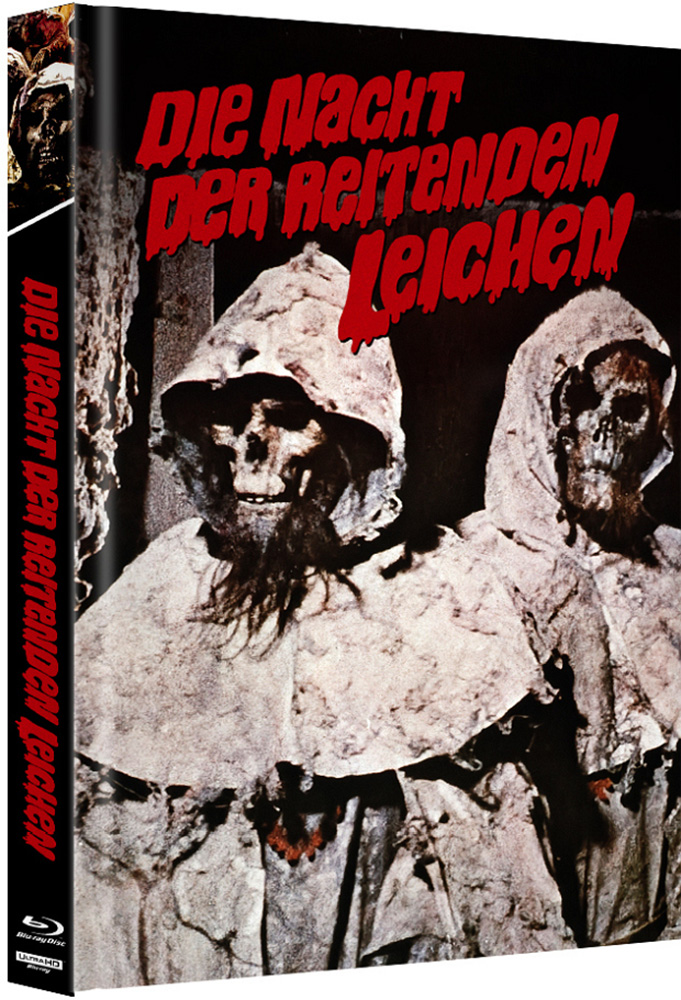 NACHT DER REITENDEN LEICHEN, DIE (4K UHD+Blu-Ray) - Cover A - Mediabook - Limited 500 Edition