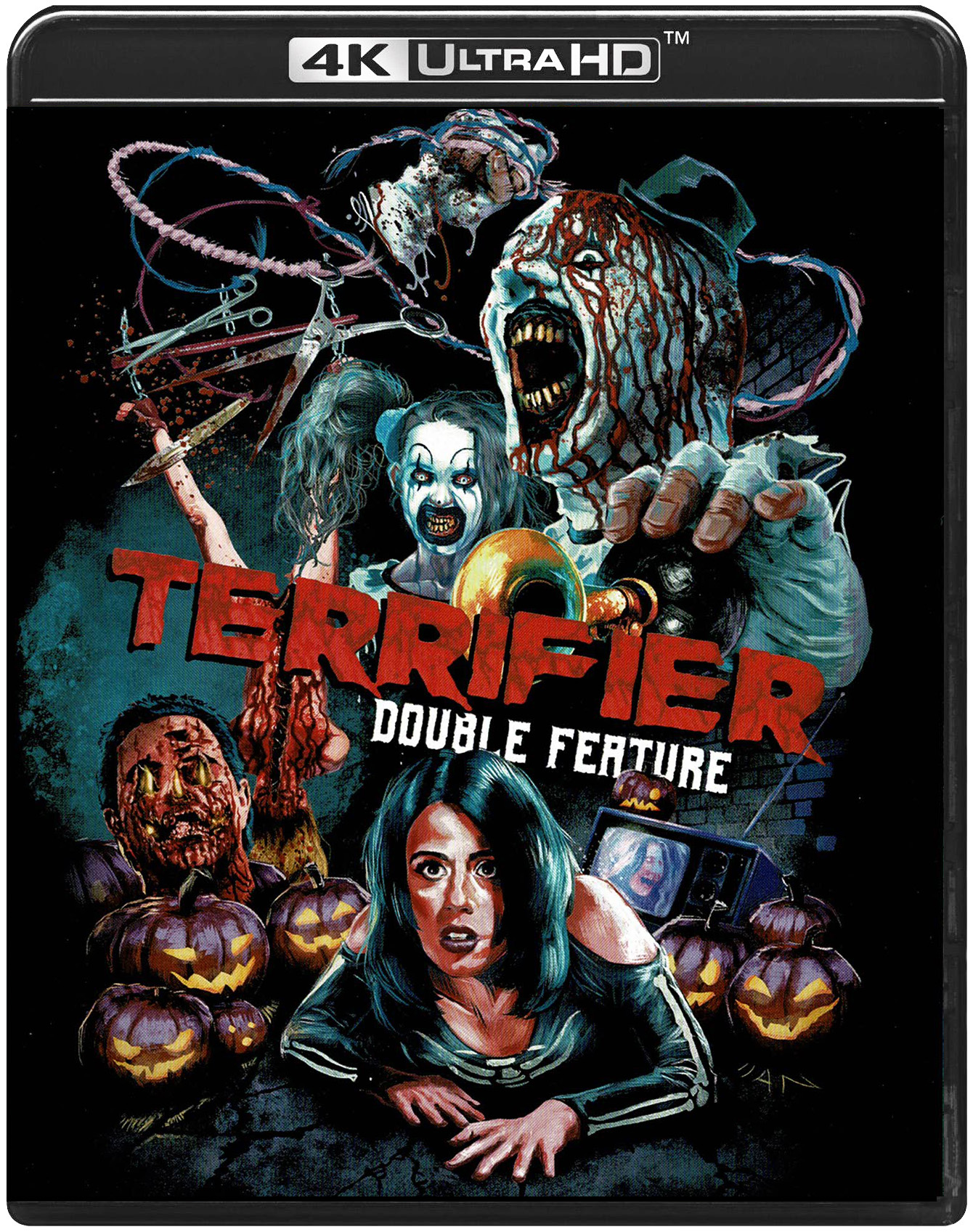 TERRIFIER 1&2 - Double Feature (4K UHD+2Blu-Rays) - Uncut