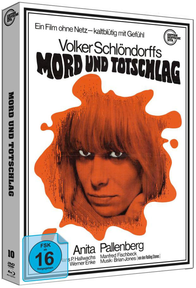 MORD UND TOTSCHLAG (Blu-Ray+DVD) - Cover B - Deutsche Vita # 10 - Digipak - Limited 500 Edition