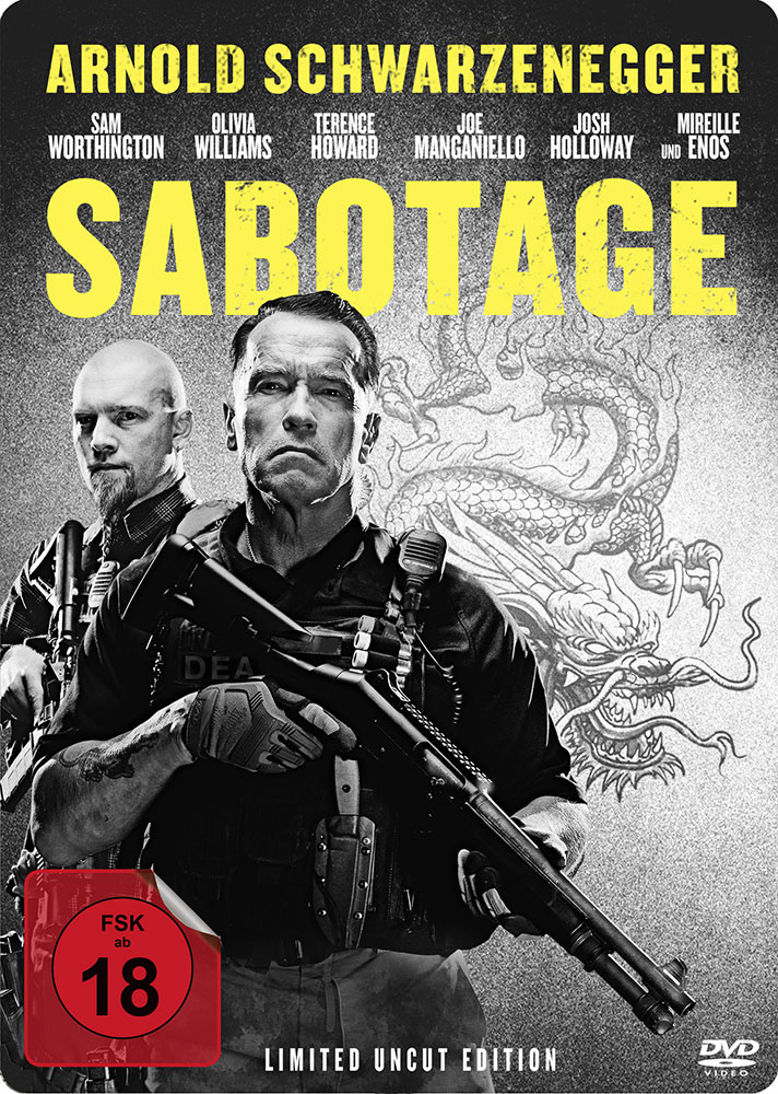 SABOTAGE - Uncut - Limited SteelBook Edition