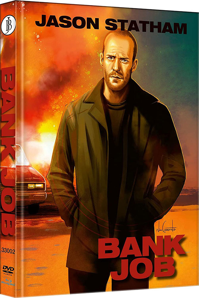 BANK JOB (Blu-Ray+DVD) - Cover A - Mediabook - Limited 333 Edition