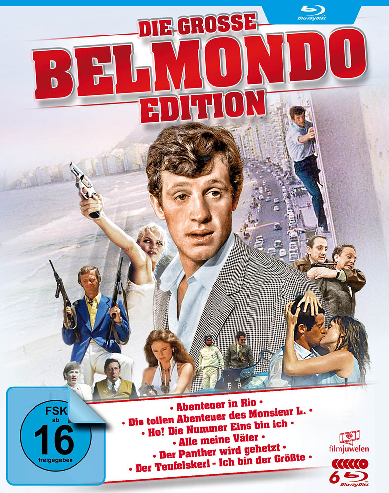 GROSSE BELMONDO-EDITION, DIE (Blu-Ray) (6Discs)