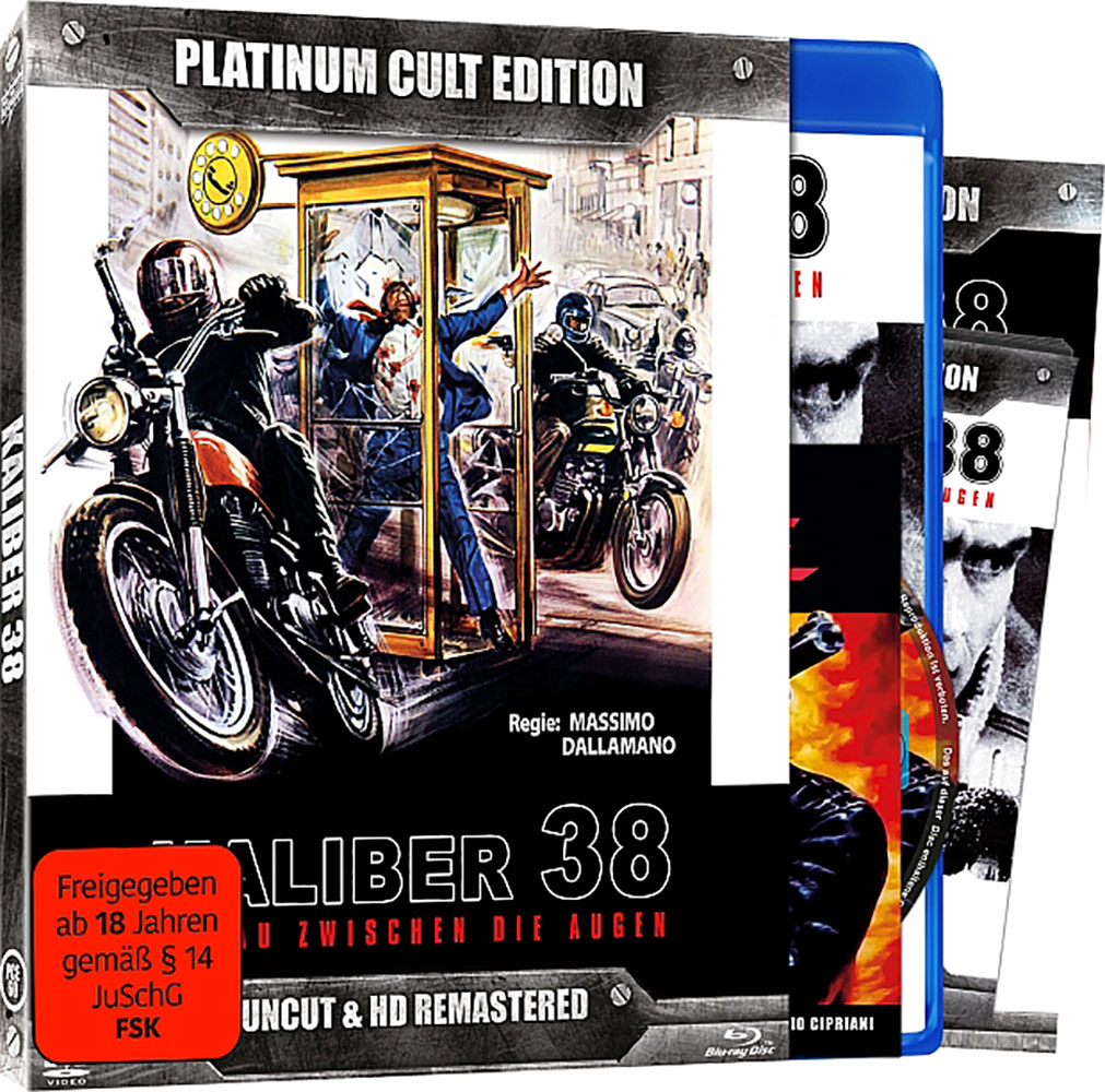KALIBER 38 (Blu-Ray+DVD) - Platinum Cult Edition - Limited 500 Edition