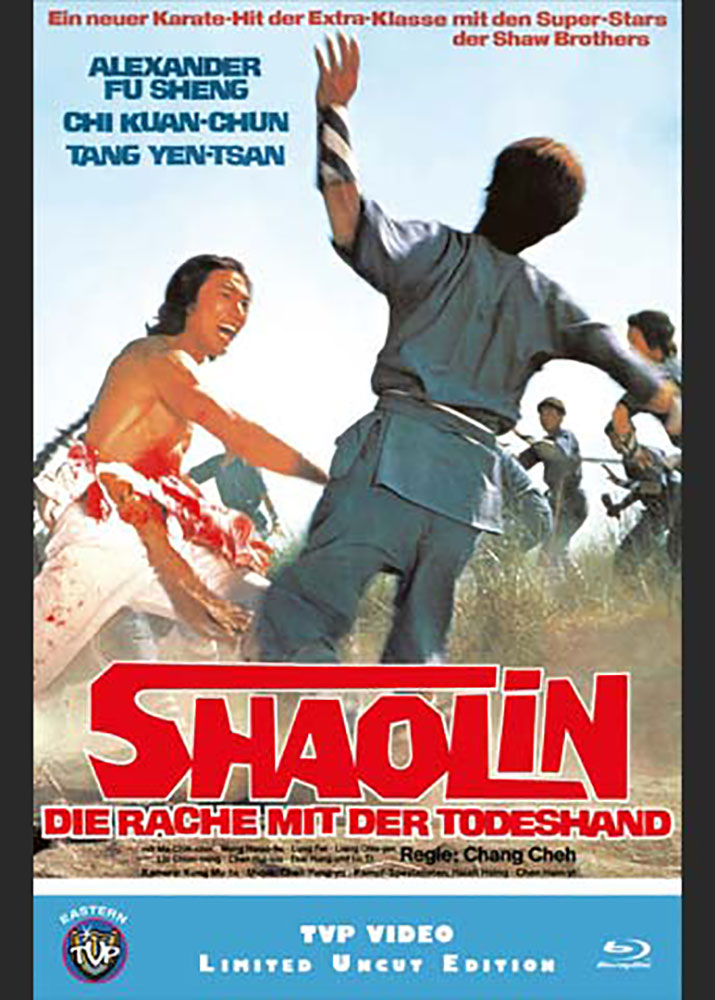 SHAOLIN - DIE RACHE MIT DER TODESHAND (Blu-Ray) - große Hartbox - Limited 100 Edition