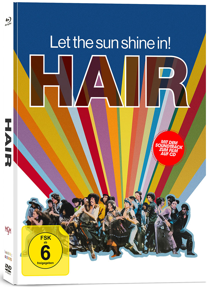 HAIR (Blu-Ray+DVD+CD) - Limited Mediabook Edition