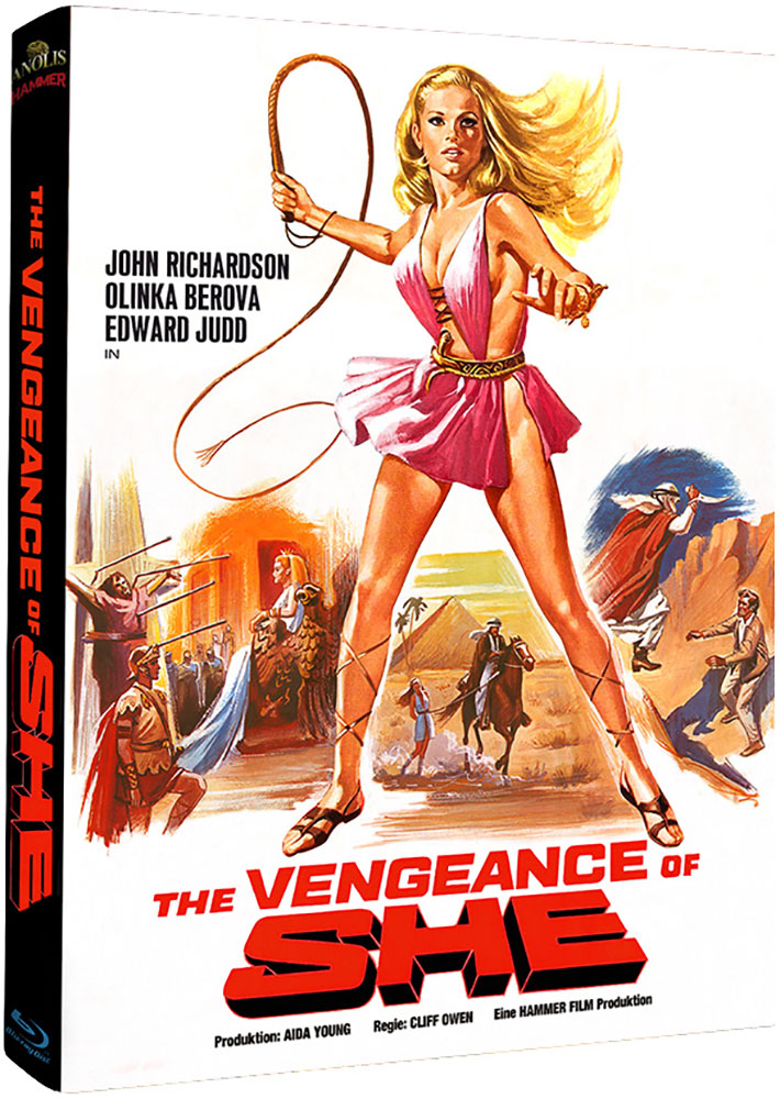 VENGEANCE OF SHE, THE (Blu-Ray) - Cover B - Mediabook