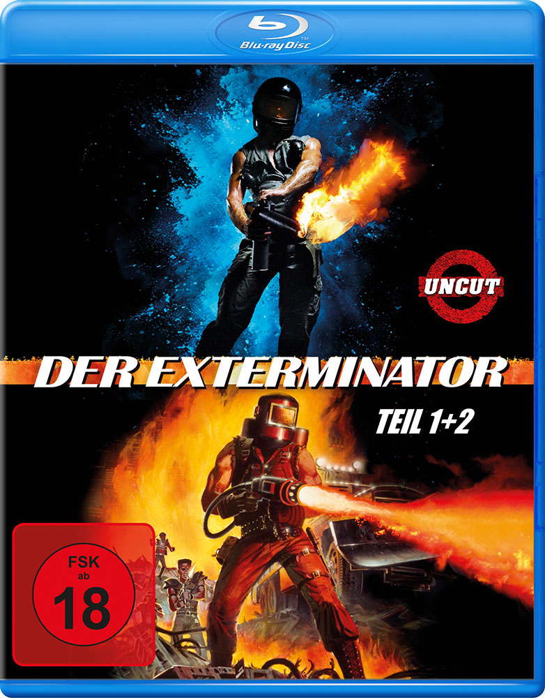 EXTERMINATOR 1 & 2 (Blu-Ray) (2Discs) - Uncut