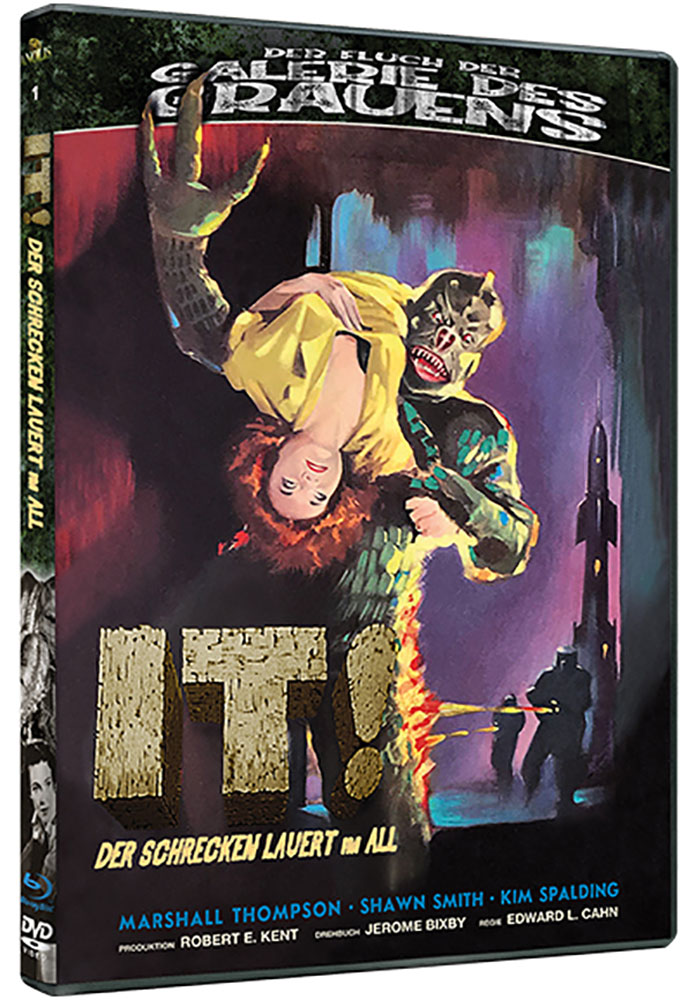IT! DER SCHRECKEN LAUERT IM ALL (Blu-Ray+DVD) - Der Fluch d. Galerie d. Grauens 01 (OHNE Sammelbox)