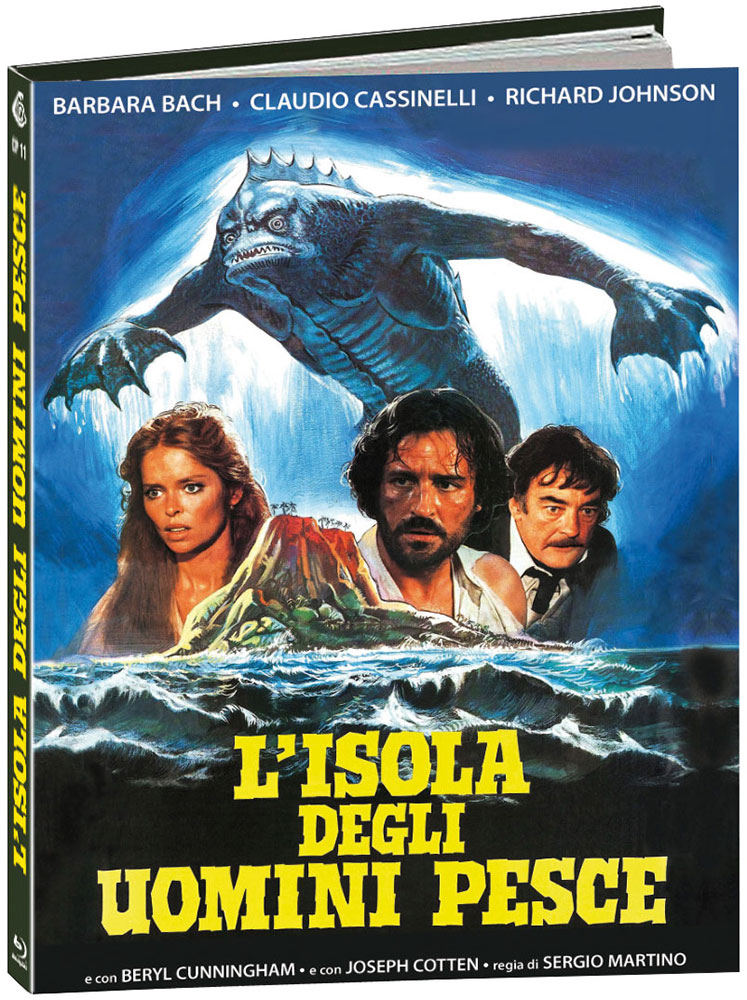 INSEL DER NEUEN MONSTER (ISLAND OF FISHMEN / LA ISOLA DEGLI UOMINI PESCE) (Blu-Ray) - Cover B - Mediabook - Limited 400 Edition