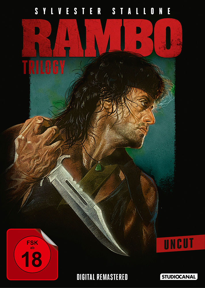 RAMBO TRILOGY (3DVD) - Digital Remastered - Uncut