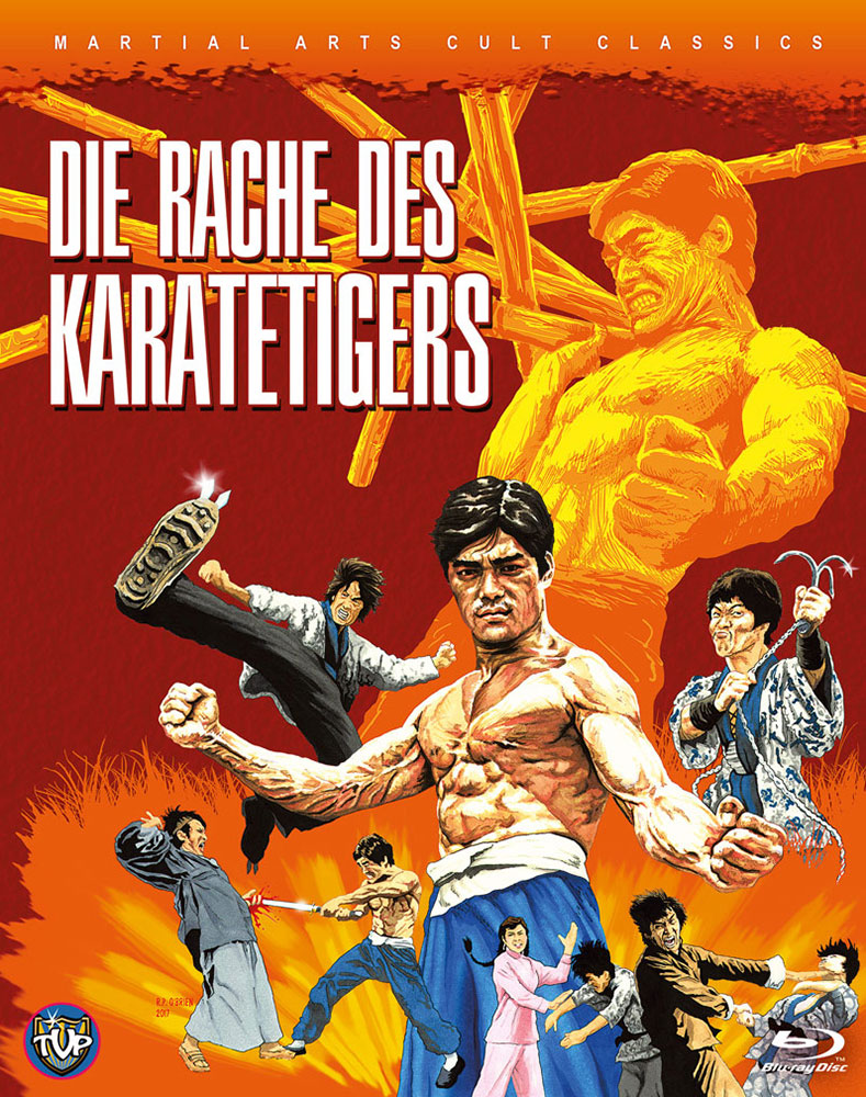 RACHE DES KARATETIGERS, DIE (Blu-Ray) - BD Hartbox - Limited 250 Edition - Uncut