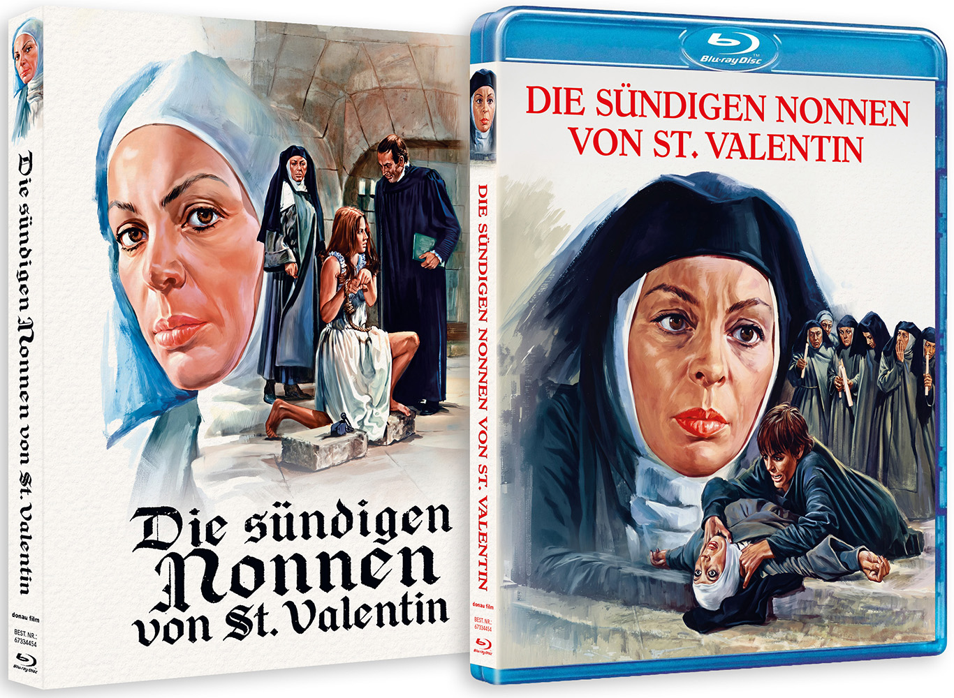 SÜNDIGEN NONNEN VON ST. VALENTIN, DIE (Blu-Ray) + O-Card