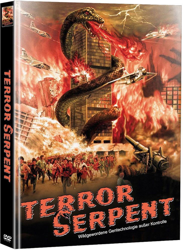 TERROR SERPENT (3DVD) - Cover D - Mediabook - Limited 111 Edition