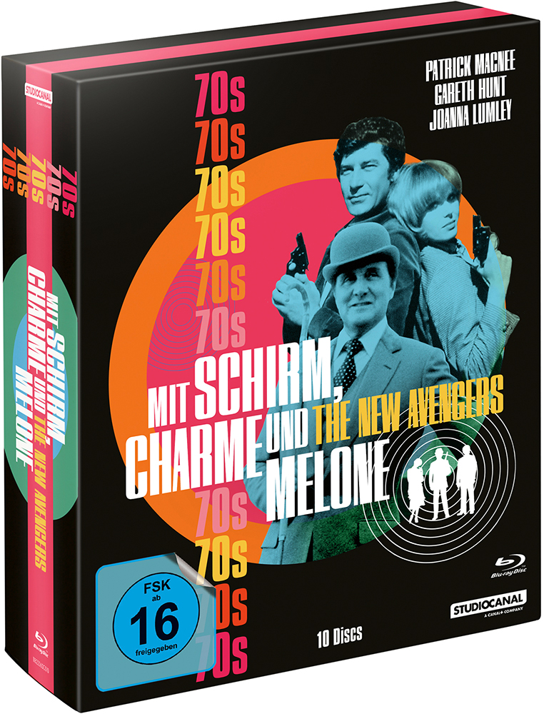 MIT SCHIRM, CHARME UND MELONE  - Die 70er (Blu-Ray) (10Discs)