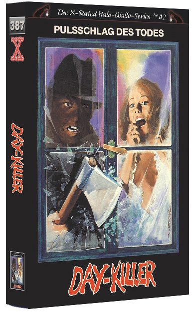 5 DONNE PER L´ASSASSINO (DAY KILLER - PULSSCHLAG DES TODES - PULSATION OF DEATH) (Blu-Ray) - Cover F - große Hartbox - Limited 66 Edition