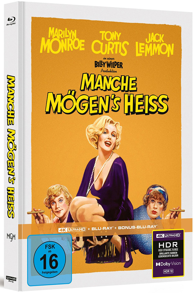 MANCHE MÖGEN'S HEISS (4K UHD+2Blu-Rays) - Mediabook - Limited Edition