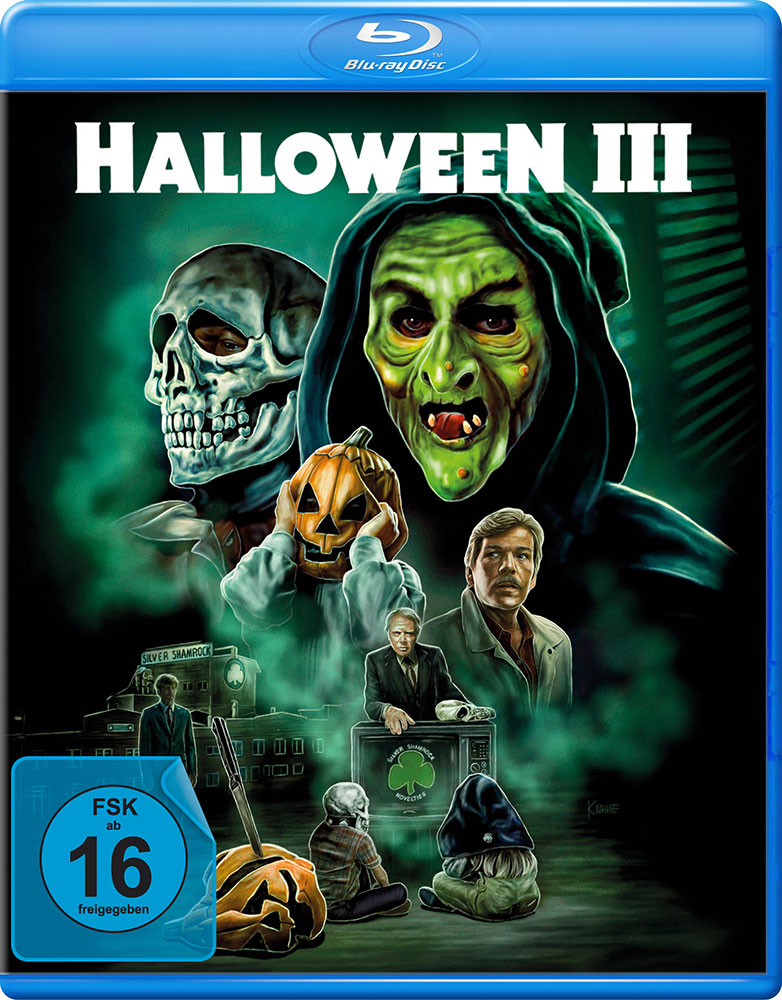 HALLOWEEN 3 (Blu-Ray) - 4K Remastered - Uncut - Wendecover mit 2. Motiv