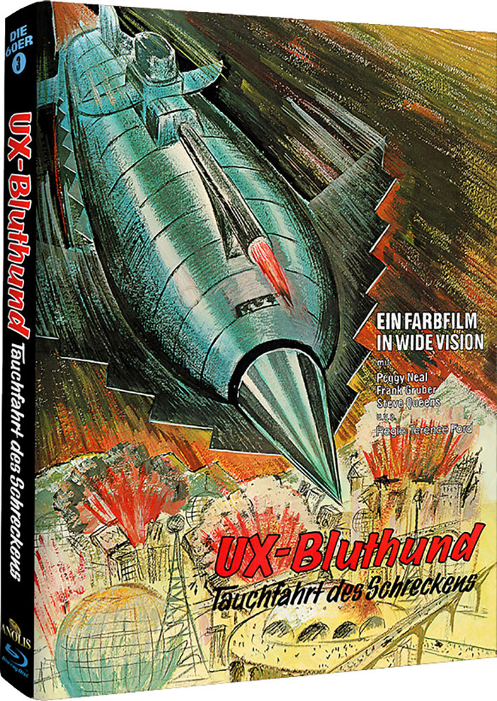 UX-BLUTHUND - TAUCHFAHRT DES SCHRECKENS (Blu-Ray) - Cover A - Mediabook - Limited Edition