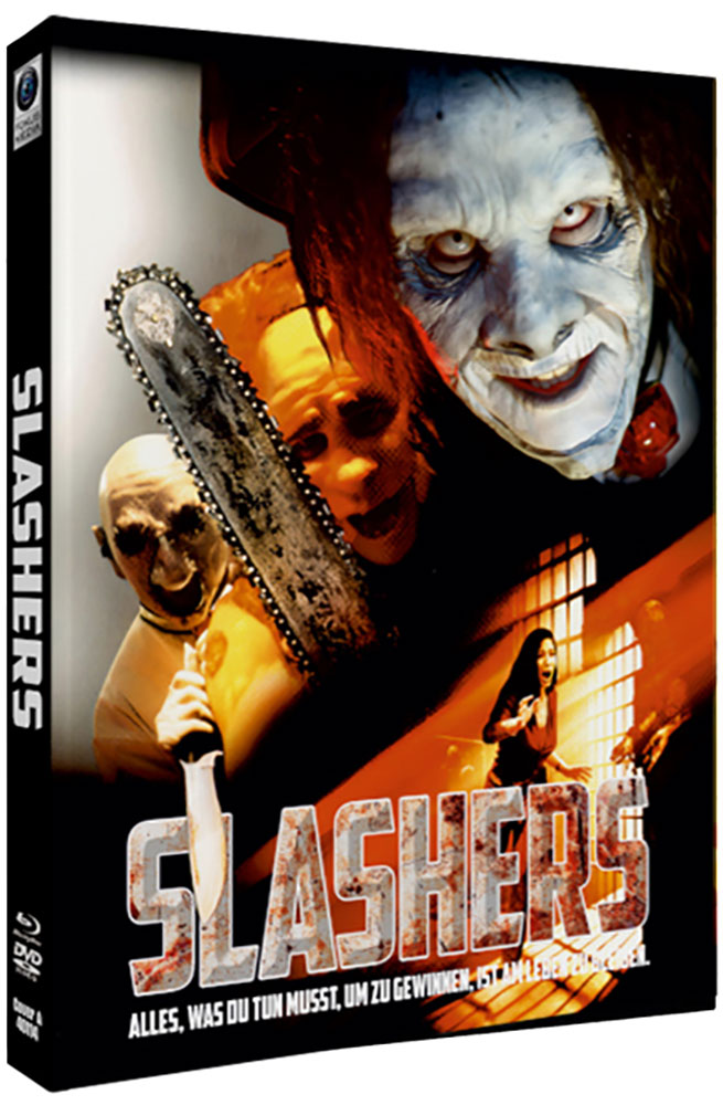 SLASHERS (Blu-Ray+DVD) - Cover A - Mediabook - Limited 222 Edition