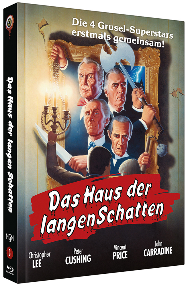 HAUS DER LANGEN SCHATTEN, DER (Blu-Ray+DVD) - Cover A - Mediabook - Limited 333 Edition