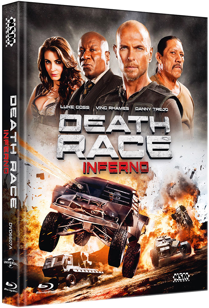 DEATH RACE 3: INFERNO (Blu-Ray+DVD) - Cover A - Mediabook - Limited 250 Edition - Uncut