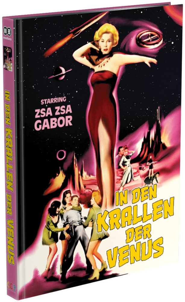 IN DEN KRALLEN DER VENUS (Blu-Ray+DVD) - Cover D - Mediabook - Limited 250 Edition - Uncut