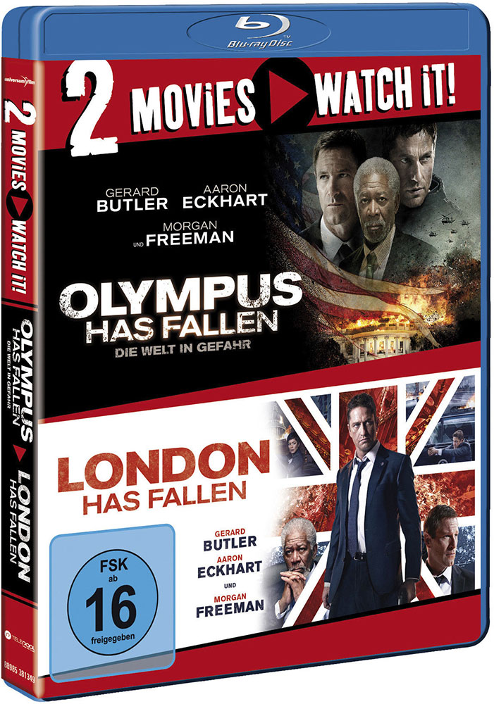 OLYMPUS HAS FALLEN / LONDON HAS FALLEN (Blu-Ray) (2Discs)