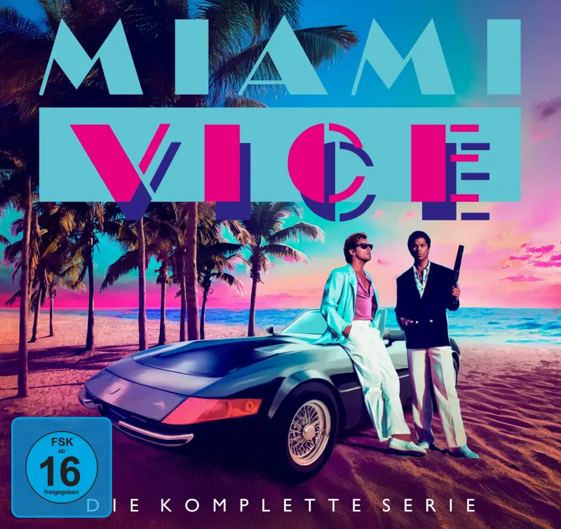 MIAMI VICE - DIE KOMPLETTE SERIE (Blu-Ray) (35Discs)