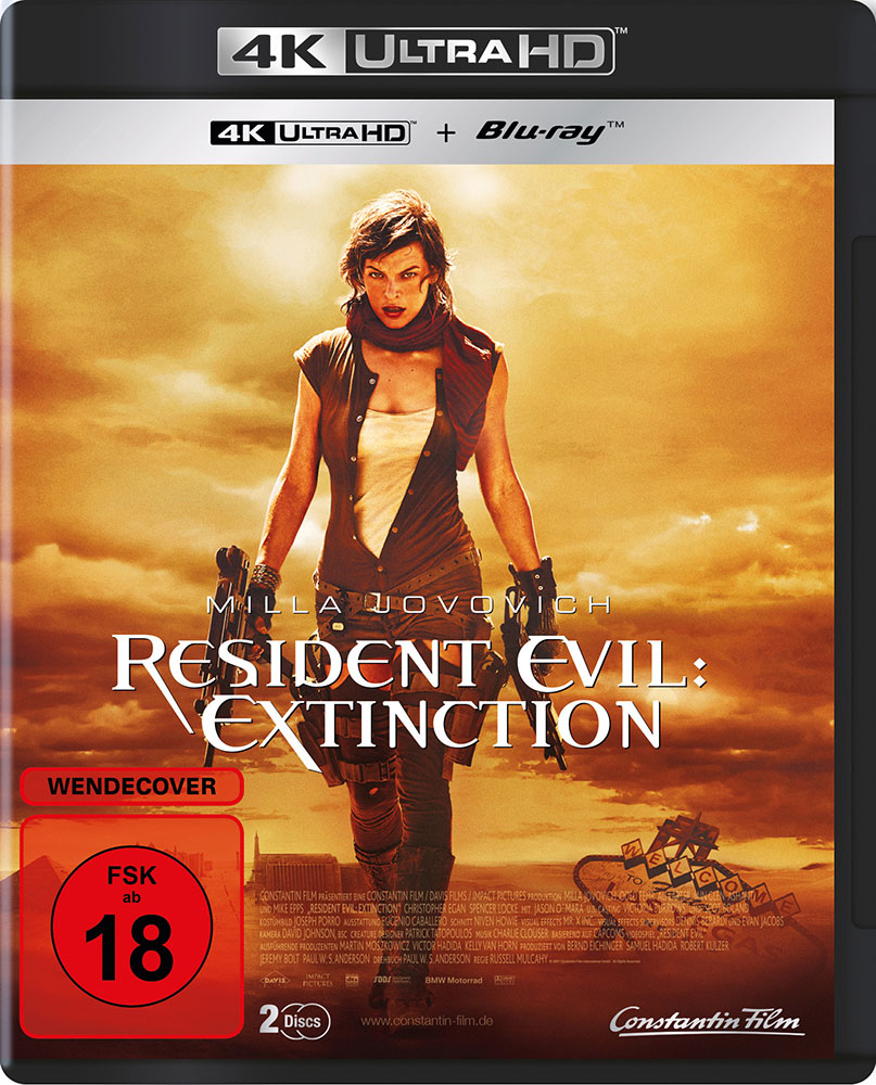 RESIDENT EVIL: EXTINCTION (4K UHD+Blu-Ray)