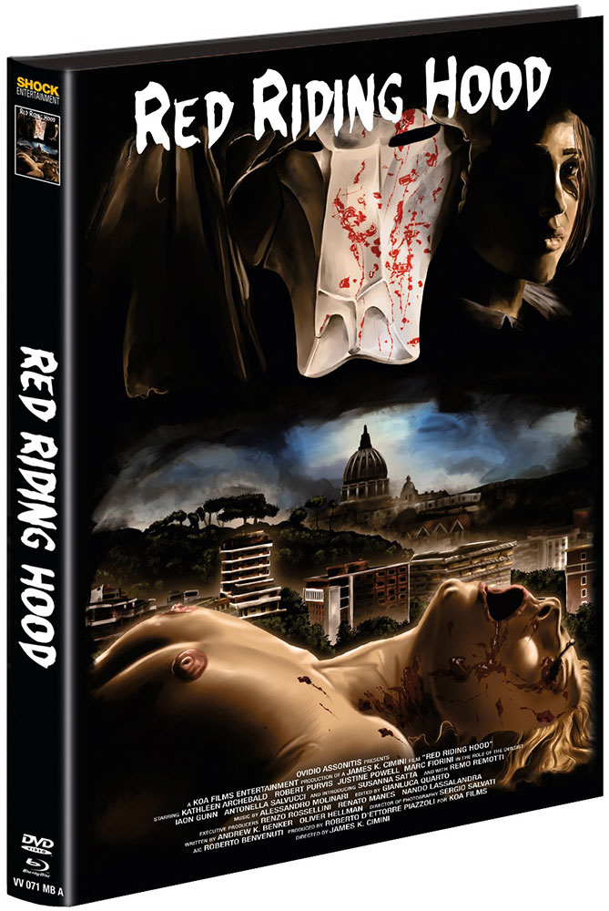 RED RIDING HOOD (Blu-Ray+DVD) - Cover A - Mediabook - Limited 444 Edition - Uncut