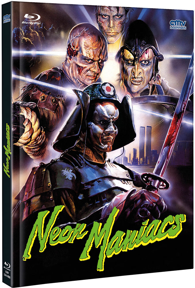 NEON MANIACS (Blu-Ray+DVD) - Cover B - Mediabook - Limited 333 Edition