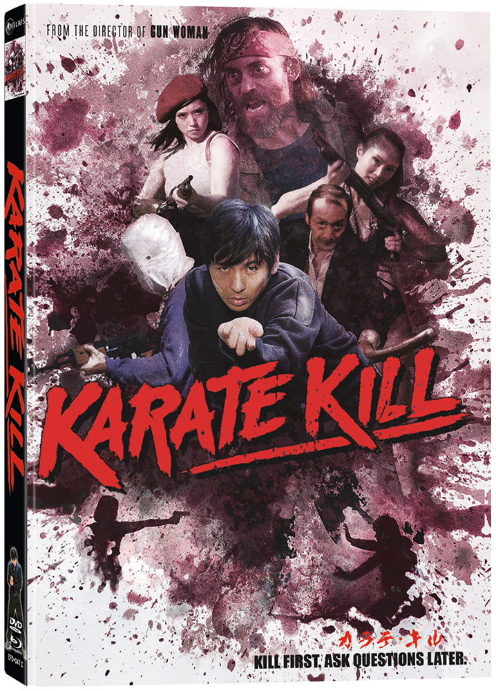 KARATE KILL  (Blu-Ray+DVD) - Cover C - Mediabook - Limited 333 Edition - Uncut