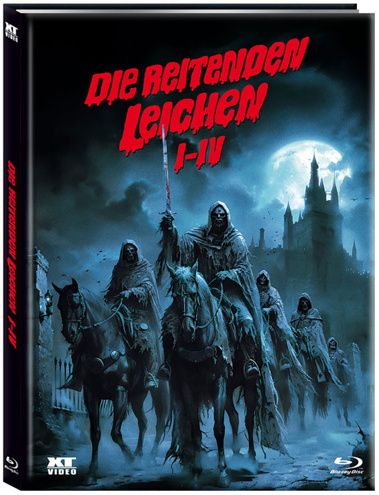 REITENDEN LEICHEN, DIE - Teil 1-4 (Blu-Ray) (4Discs) - Mediabook - Limited Edition - Uncut REITENDEN LEICHEN, DIE - Teil 1-4 (Blu-Ray) (4Discs) - Mediabook - Limited Edition - Uncut