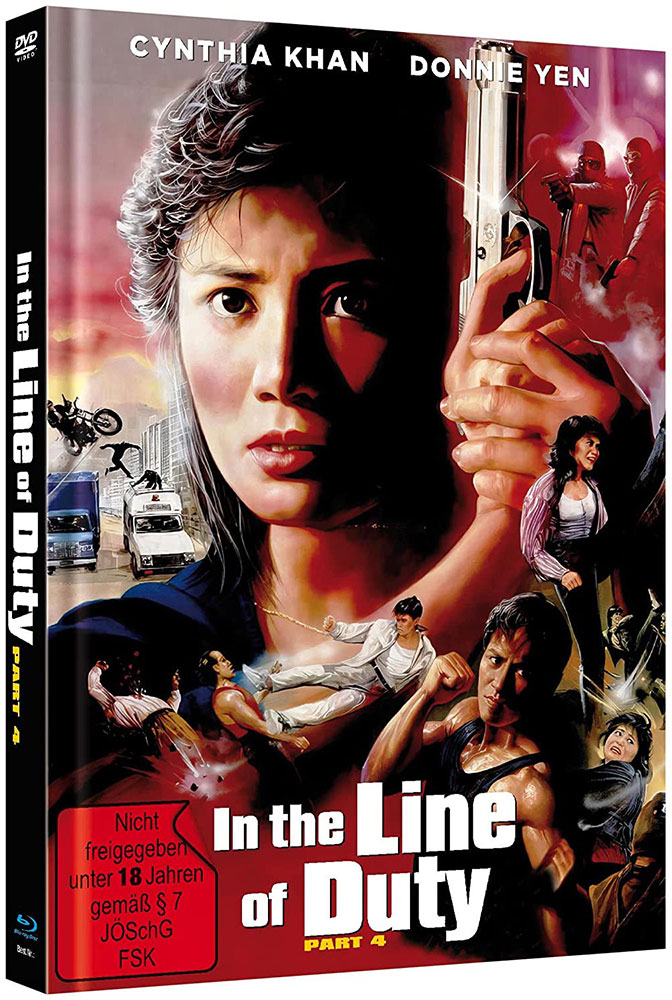 RED FORCE - IN THE LINE OF DUTY 4 (Blu-Ray+DVD) - Cover C - Mediabook - Limited Edition