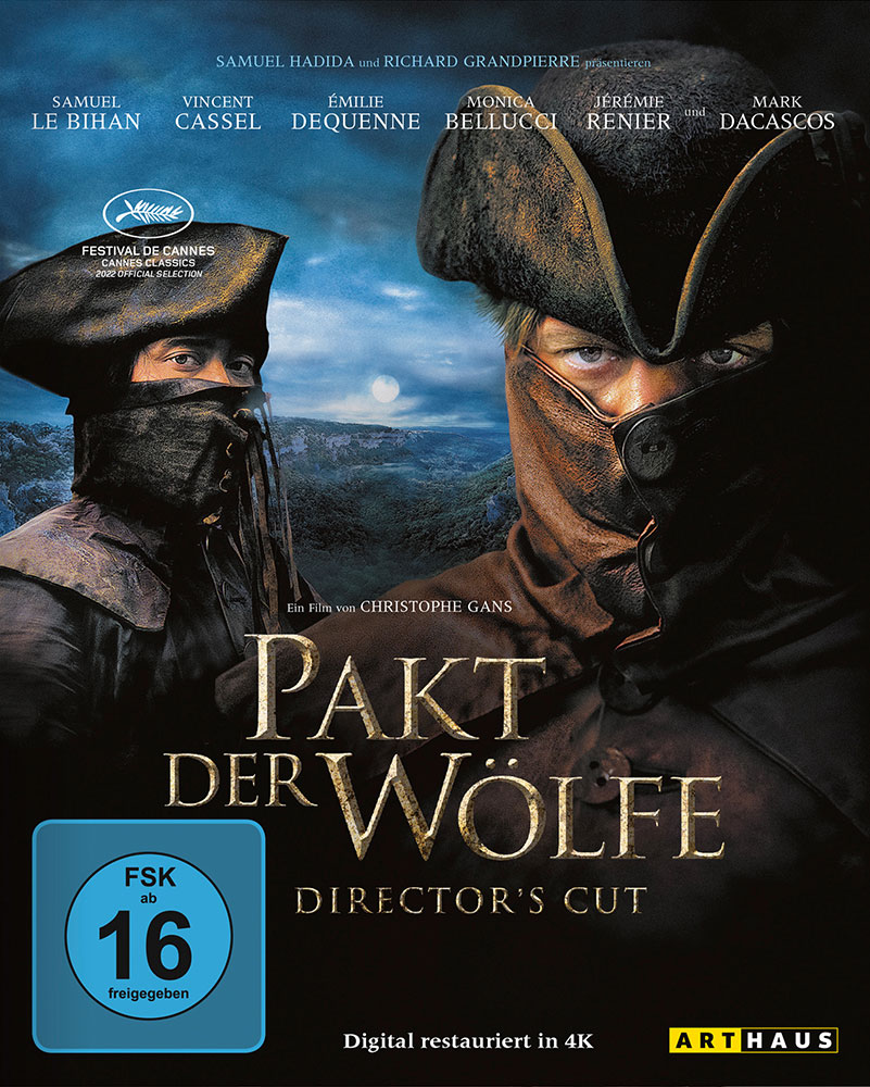 PAKT DER WÖLFE (Blu-Ray) - Directors Cut - 4K Remastered