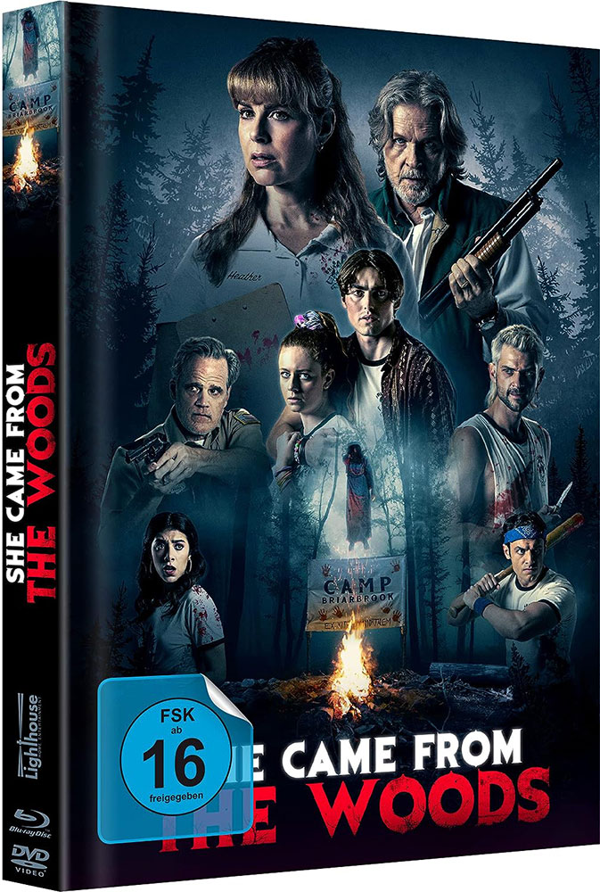 SHE CAME FROM THE WOODS (Blu-Ray+DVD) - Mediabook - Limited Edition - Uncut