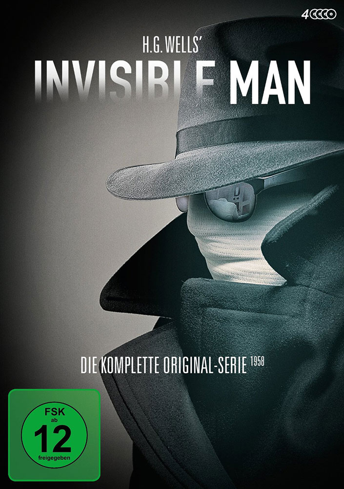 H.G. WELLS´ INVISIBLE MAN (1958) - Die komplette Original-Serie (4DVD)