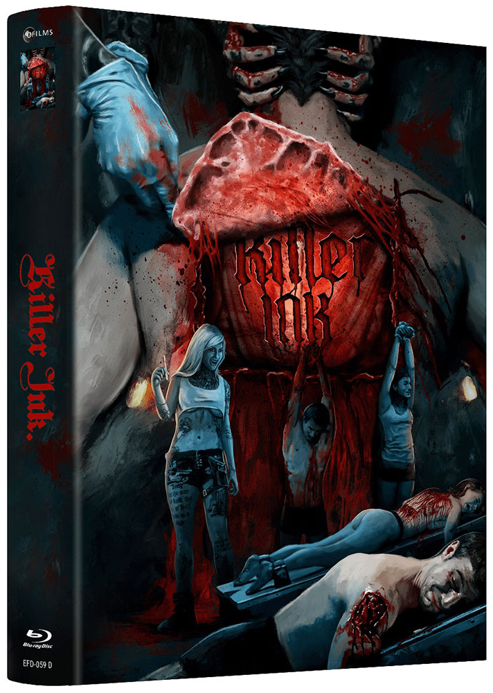 KILLER INK (Blu-Ray+DVD) - Cover D - Mediabook - Limited 444 Edition