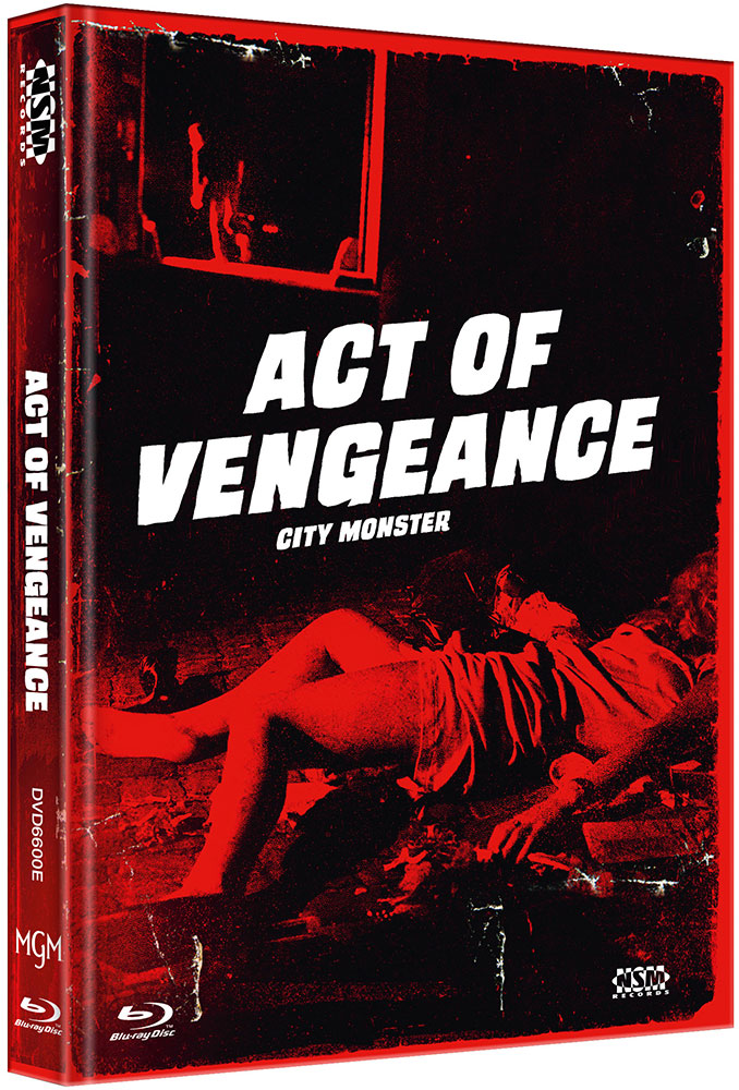 CITY MONSTER (ACT OF VENGEANCE) (Blu-Ray+DVD) - Cover E - Mediabook - Limited 99 Edition