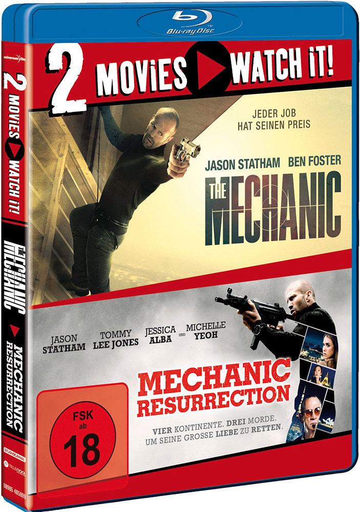 MECHANIC, THE / MECHANIC: RESURRECTION (Blu-Ray) (2Discs)