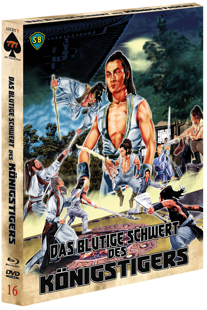 BLUTIGE SCHWERT DES KÖNIGSTIGERS, DAS (Blu-Ray+DVD) - Limited 777 Edition - Uncut - Art Collection