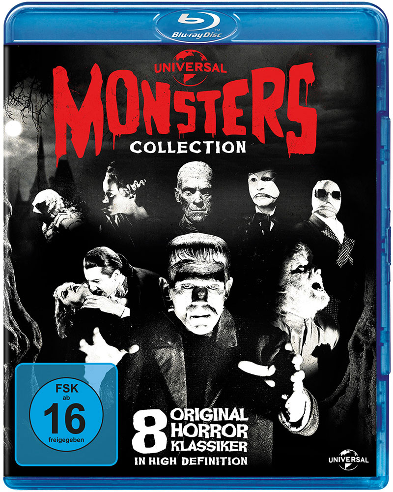 UNIVERSAL MONSTERS COLLECTION (Blu-Ray) (8Discs) - Neuauflage