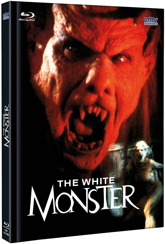 WHITE MONSTER, THE (Blu-Ray+DVD) - Cover A - Mediabook - Limited 500 Edition - Uncut
